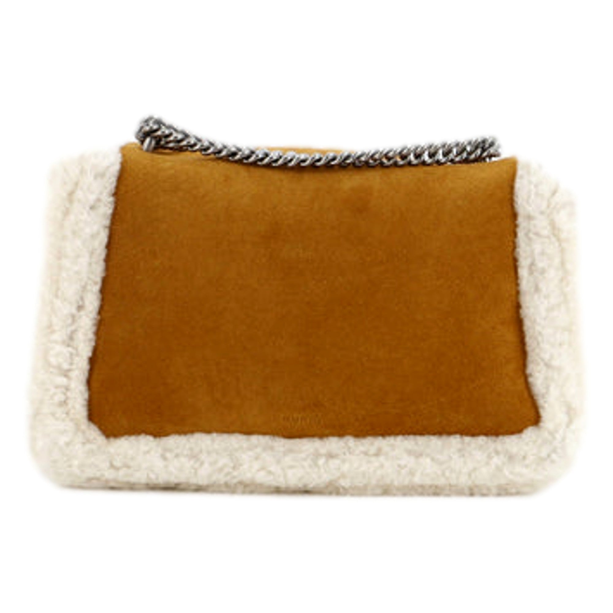 Gucci Dionysus Bag Suede with Shearling Medium available at Queen Bee of Beverly Hills