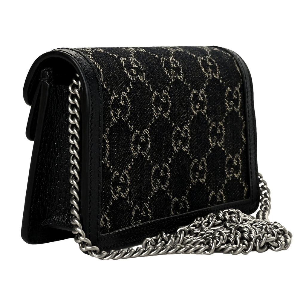 Gucci Dionysus Black GG Mini Bag – Queen Bee of Beverly Hills