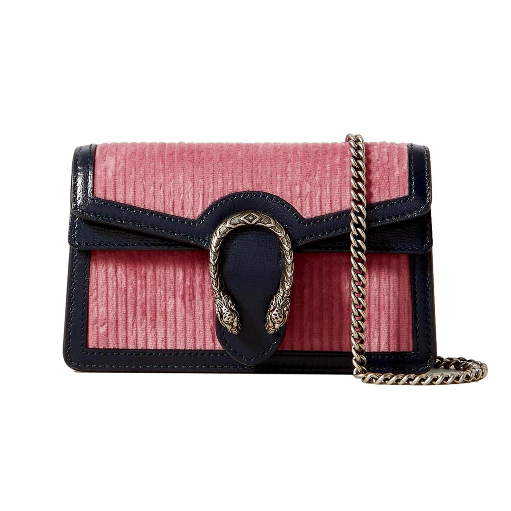 Gucci Gg Marmont Super Mini Shoulder Bag In Red