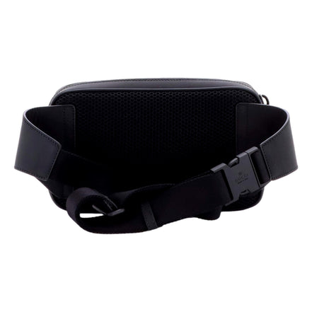 Gucci GG Rubber Effect Small Belt Bag Body Bag Waist Pouch Black - available at Queen Bee of Beverly Hills.
