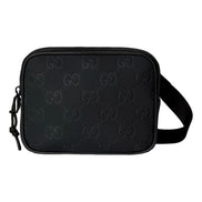 Gucci GG Rubber Effect Black Mini Crossbody Bag - available at Queen Bee of Beverly Hills. 