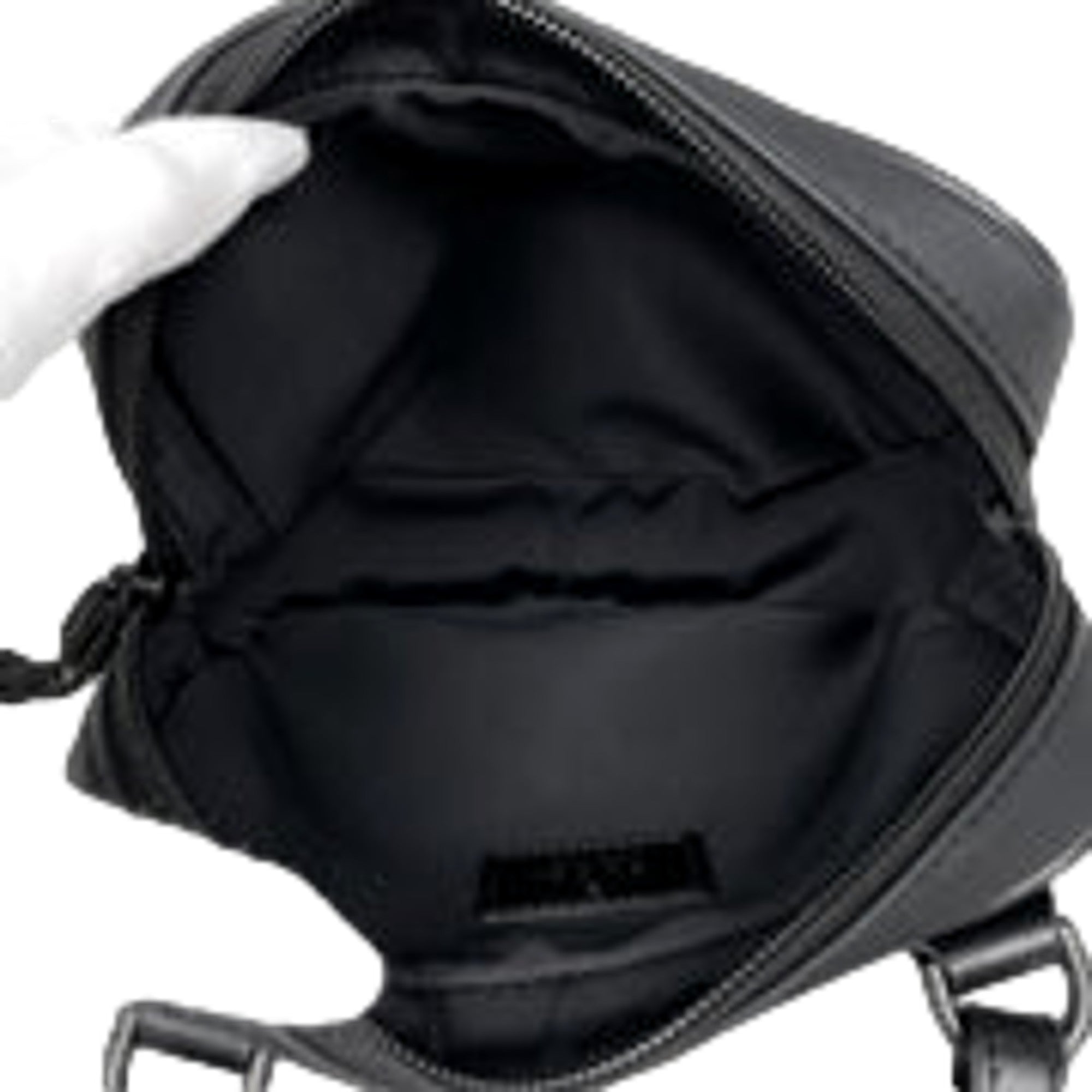 Gucci GG Rubber Effect Black Mini Crossbody Bag - available at Queen Bee of Beverly Hills. 