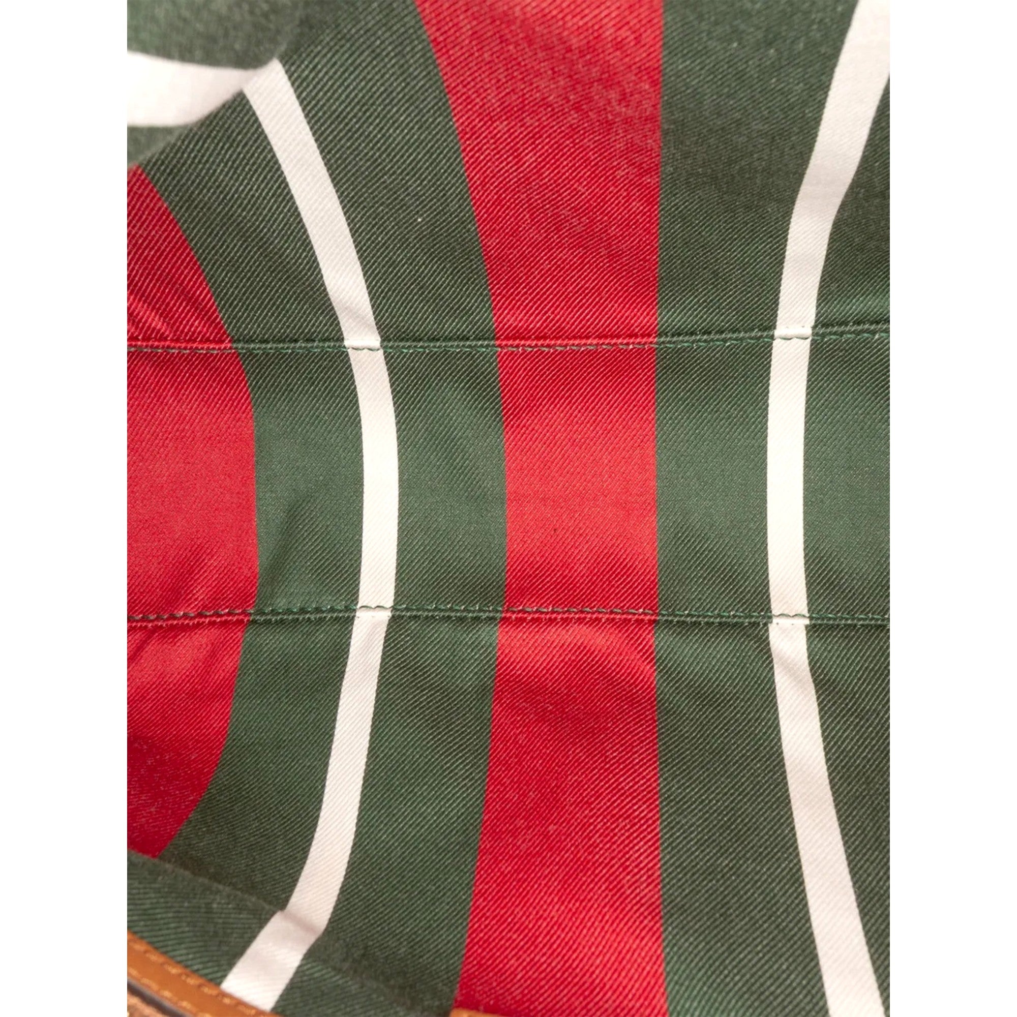 Gucci GG Emblem Surpeme Canvas Medium Leather Shoulder Bag Brown Beige