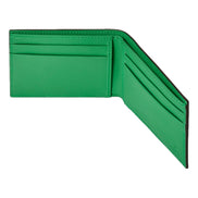 Gucci GG Leather Green Rubber Effect Bifold Wallet available at Queen Bee of Beverly Hills