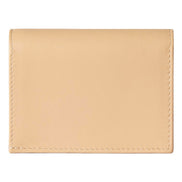 Gucci Beige Leather Double G Card Case Wallet - available at Queen Bee of Beverly Hills. 