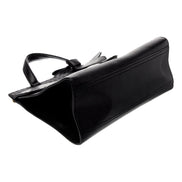 Gucci GG Marmont Black Calfskin Top Handle Satchel Handbag available at Queen Bee of Beverly Hills