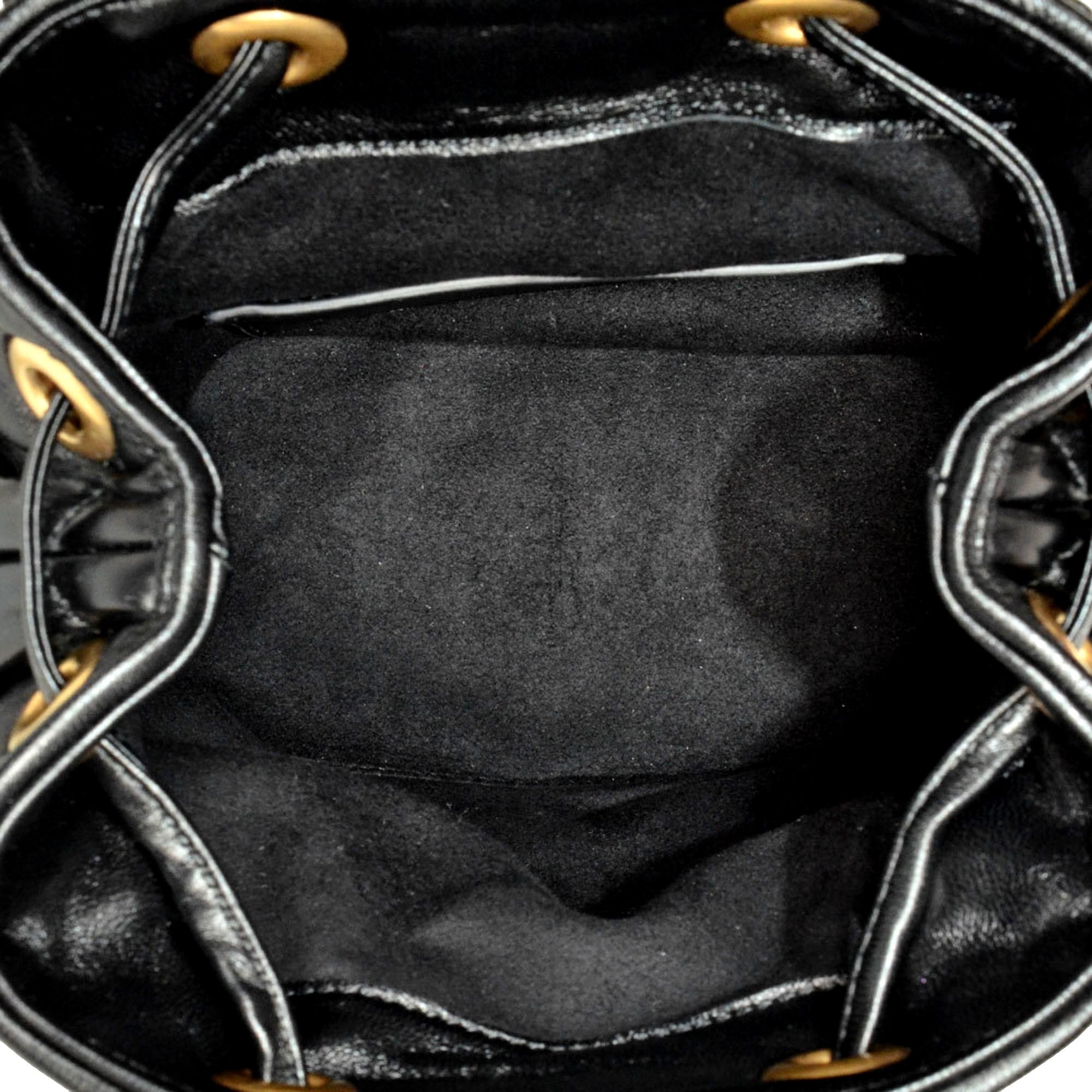 Gucci GG Marmont Matelassé Quilted Leather Black Backpack available at Queen Bee of Beverly Hills