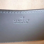 Gucci GG Marmont Silver Medium Chain Shoulder Tote Bag Gray Leather available at Queen Bee of Beverly Hills