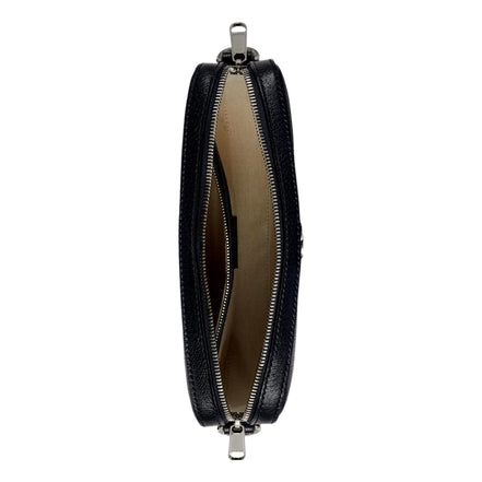 Gucci GG Supreme Canvas Ophidia Small Crossbody Bag in Navy Blue sold at Queen Bee of Beverly Hills