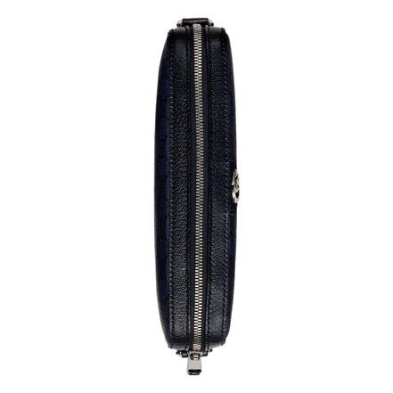 Gucci GG Supreme Canvas Ophidia Small Crossbody Bag in Navy Blue sold at Queen Bee of Beverly Hills