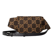 Gucci GG Ripstop Waist Bag Beige and Brown available at Queen Bee of Beverly Hills