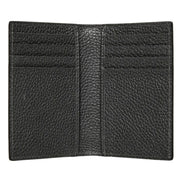 Gucci GG Shadow Black White Vertical Bifold Card Wallet sold at Queen Bee of Beverly Hills