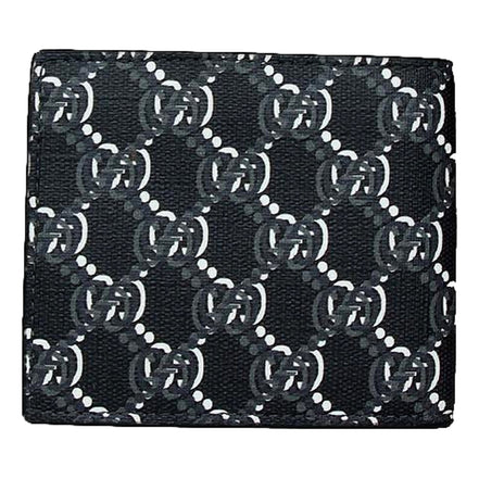 Gucci GG Shadow Black White Bifold Wallet available at Queen Bee of Beverly Hills