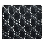 Gucci GG Shadow Black White Bifold Wallet available at Queen Bee of Beverly Hills