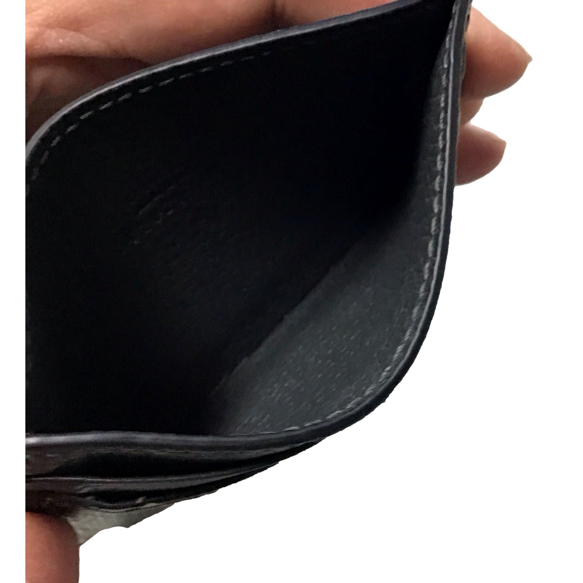 Gucci GG Shadow Black White Card Holder Wallet available at Queen Bee of Beverly Hills