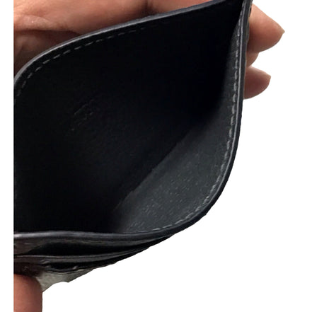 Gucci GG Shadow Black White Card Holder Wallet available at Queen Bee of Beverly Hills