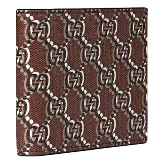 Gucci GG Shadow Brown Bifold Wallet available at Queen Bee of Beverly Hills
