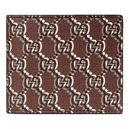 Gucci GG Shadow Brown Bifold Wallet available at Queen Bee of Beverly Hills