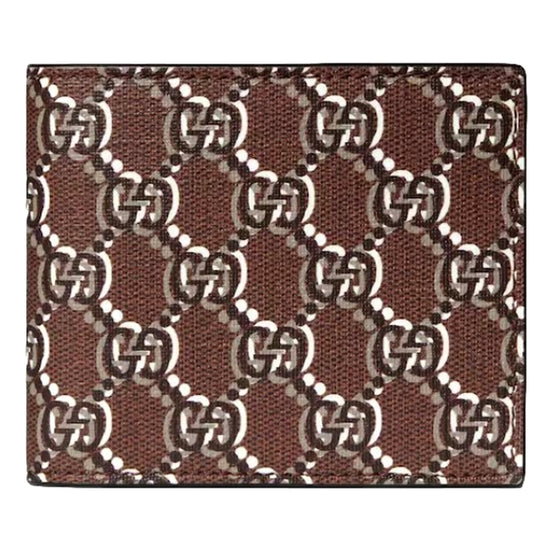 Gucci GG Shadow Brown Bifold Wallet available at Queen Bee of Beverly Hills