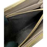 Gucci GG Shadow Continental Zip Around Wallet Beige Brown sold at Queen Bee of Beverly Hills
