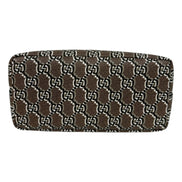 Gucci GG Shadow Monogram Canvas Beige Black Shoulder Bag available at Queen Bee of Beverly Hills