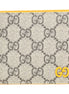 Gucci GG Supreme Canvas Leather Beige Yellow Bifold Wallet available at Queen Bee of Beverly Hills