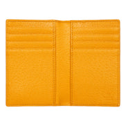 Gucci GG Supreme Canvas Vertical Bifold Wallet Yellow Beige available at Queen Bee of Beverly Hills