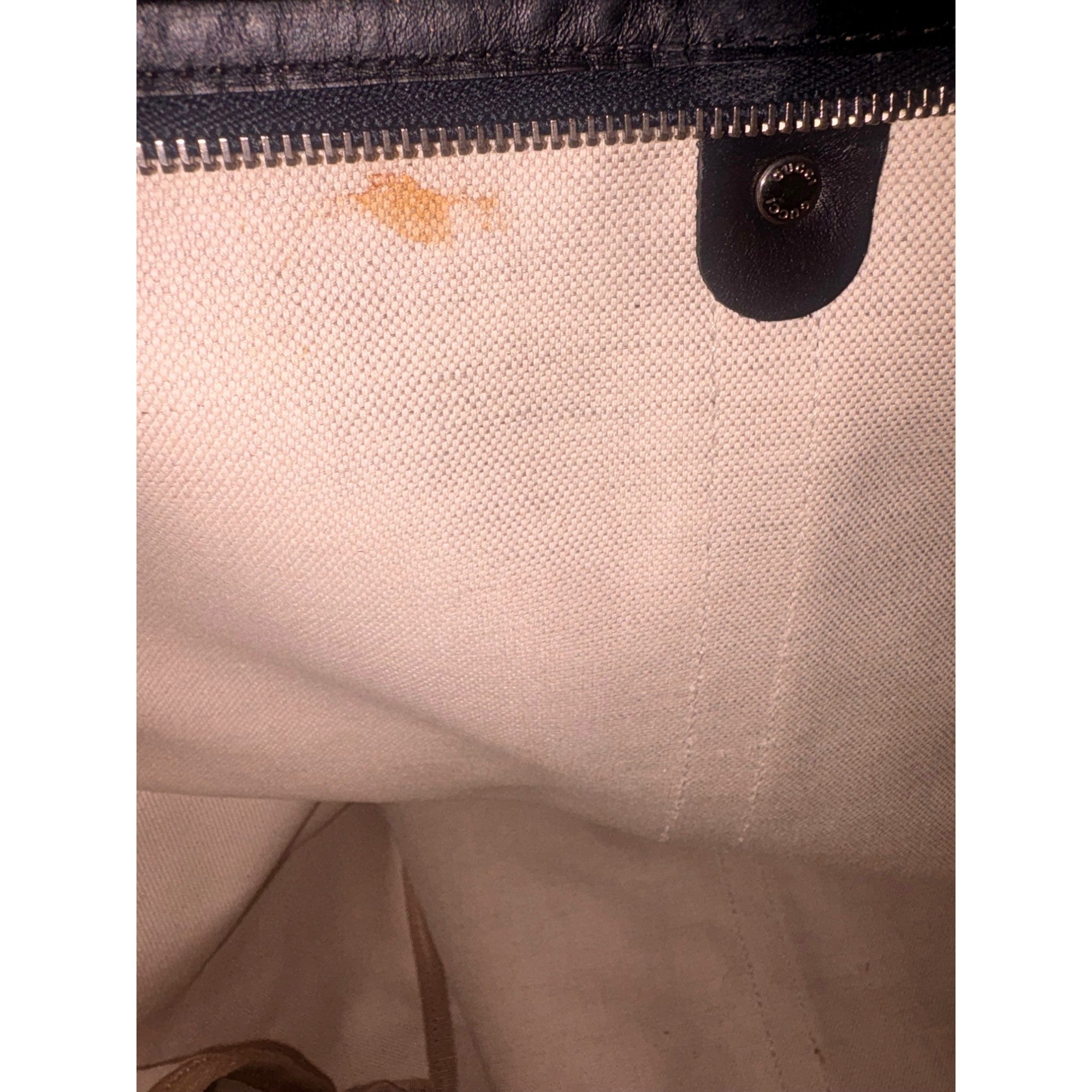 Gucci GG Supreme Coated Canvas Blue Extra Large Joy Tote Overnight Bag available at Queen Bee of Beverly Hills