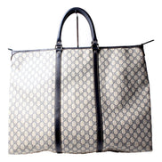 Gucci GG Supreme Coated Canvas Blue Extra Large Joy Tote Overnight Bag available at Queen Bee of Beverly Hills