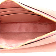 Gucci Gilbert Calfskin Mini Envelope Pink Crossbody Bag available at Queen Bee of Beverly Hills