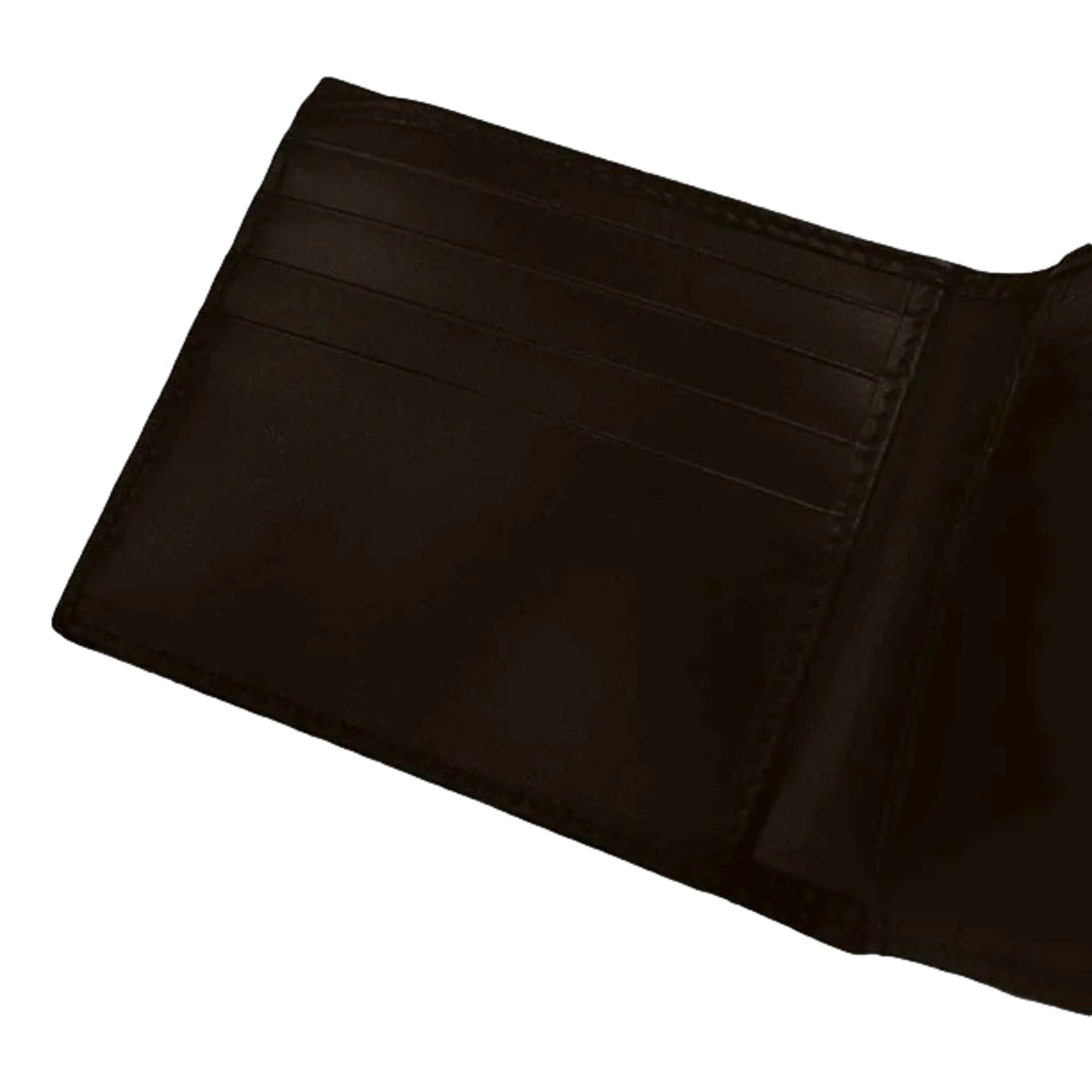 Gucci Guccissima Dark Brown Embossed Leather Bifold Wallet