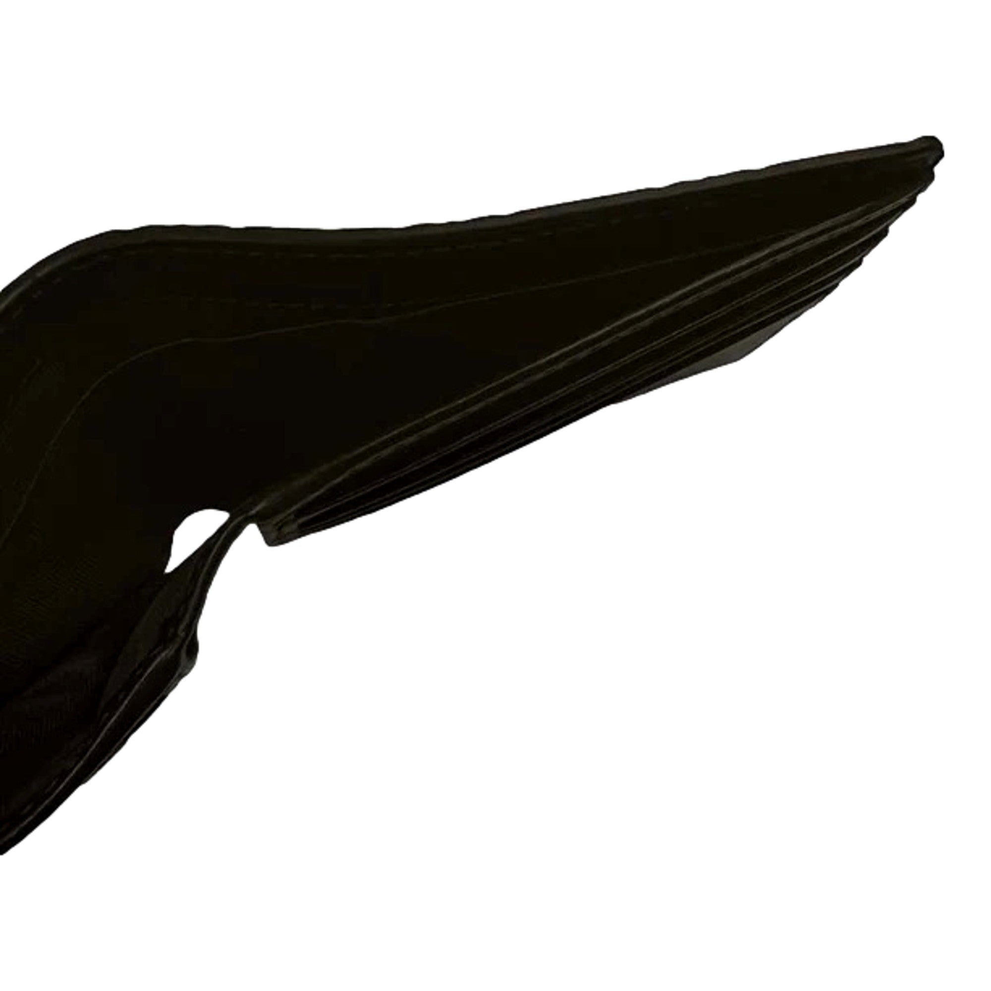 Gucci Guccissima Dark Brown Embossed Leather Bifold Wallet