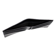Gucci Guccissima Black Embossed Leather Bifold Wallet available at Queen Bee of Beverly Hills
