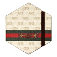 Gucci Hexagon Sticky Notes with Web and Horsebit