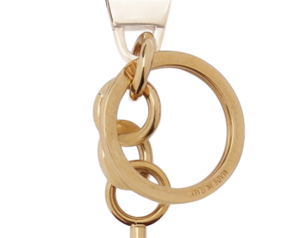 Gucci Interlocking G Purple and Red Glitter Keychain Handbag Charm available at Queen Bee of Beverly Hills