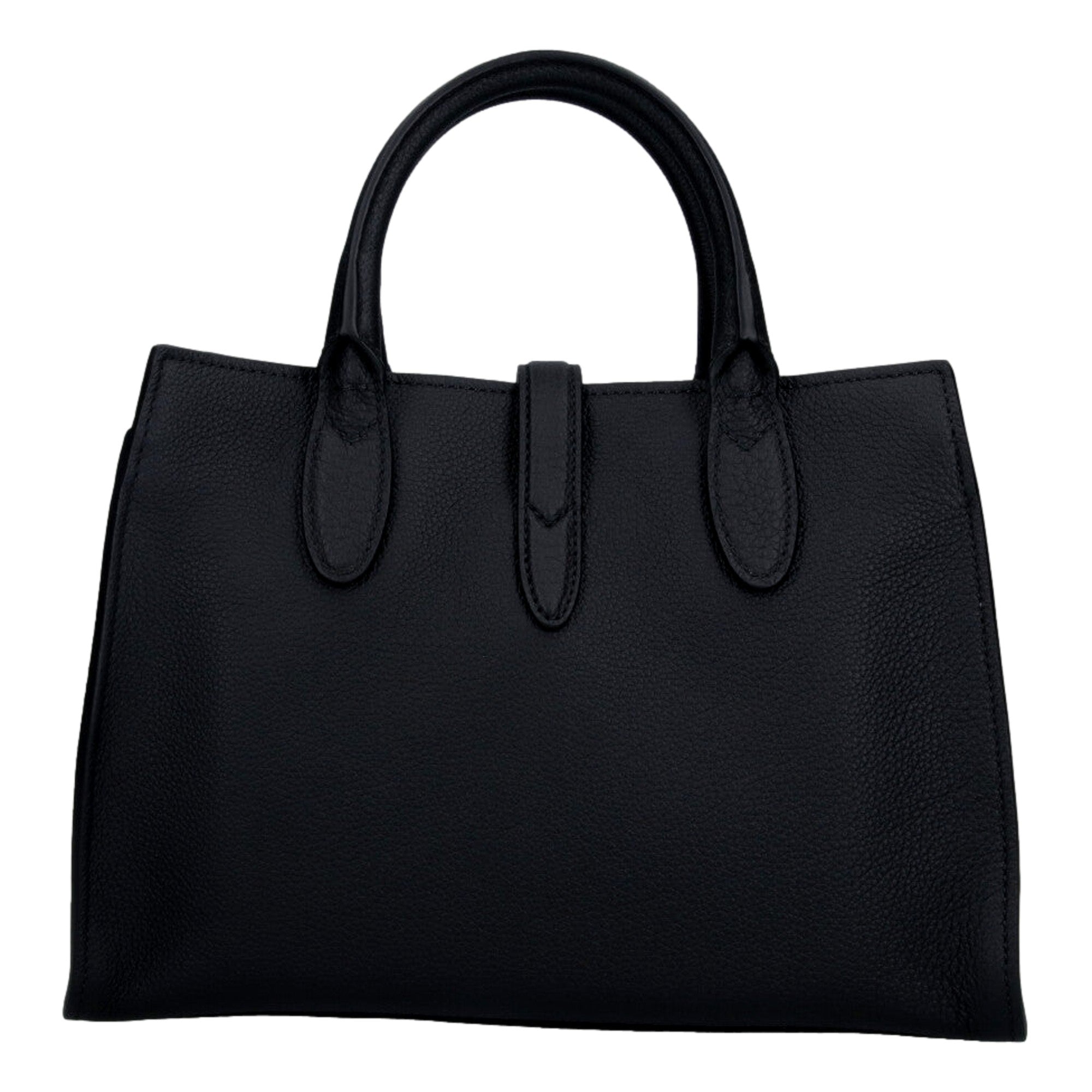 Gucci Jackie Medium Black Grained Leather Tote Bag - Available at Queen Bee of Beverly Hills. 