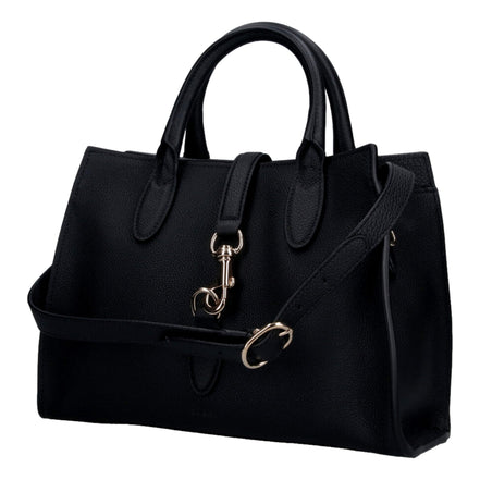 Gucci Jackie Medium Black Grained Leather Tote Bag - Available at Queen Bee of Beverly Hills. 