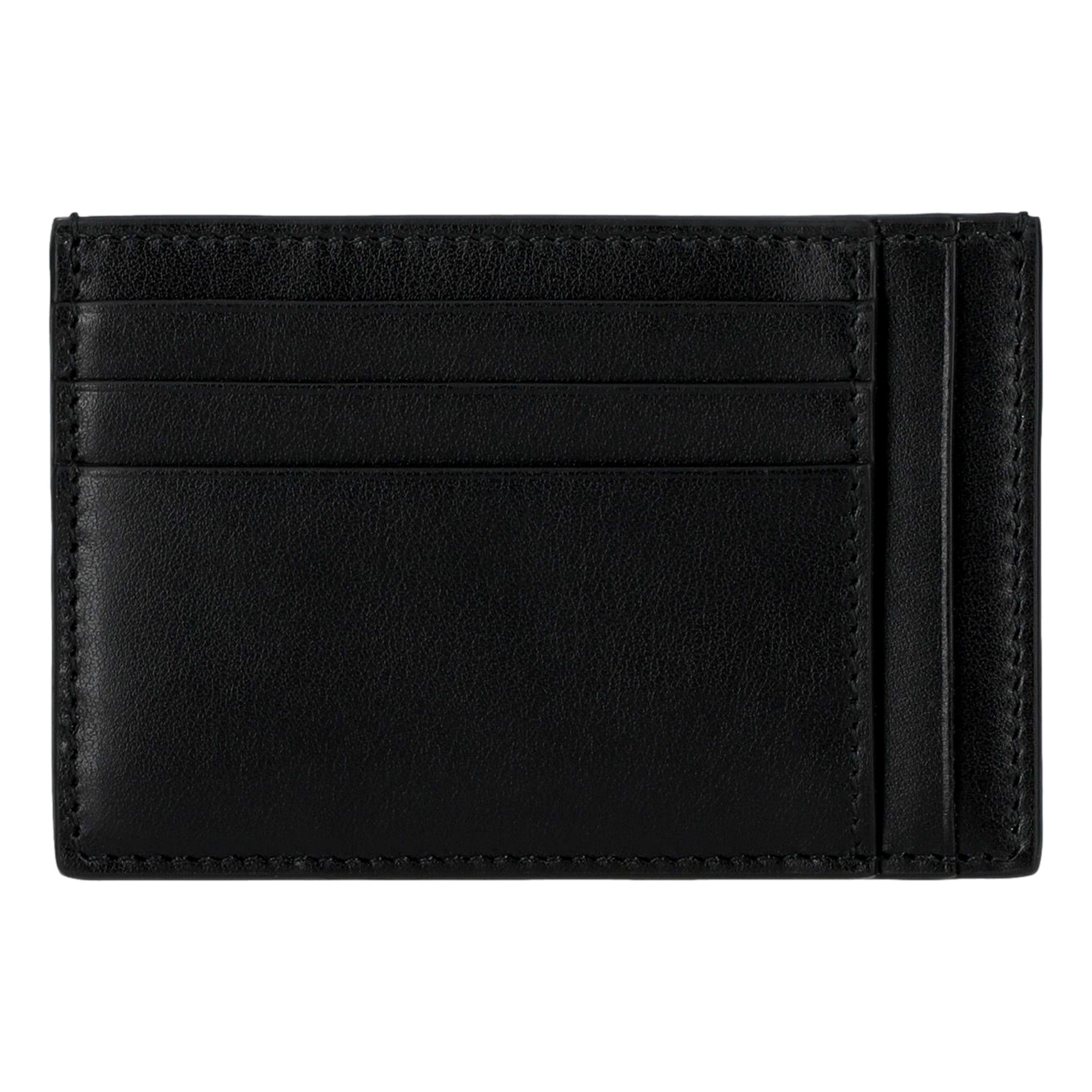 Gucci Jumbo GG Gray Leather Card Holder Wallet Embossed Logo - available at Queen Bee of Beverly Hills. 