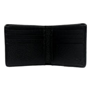 Gucci Jumbo GG Canvas Leather Black Bifold Wallet available at Queen Bee of Beverly Hills