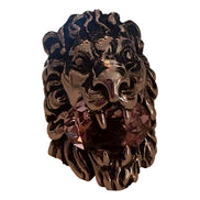 Gucci Lion Head Motif Silver Ring Light Pink Crystal Size 10 available at Queen Bee of Beverly Hills