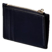 Gucci Luce GG Canvas Leather Blue Coin Purse Zip Wallet