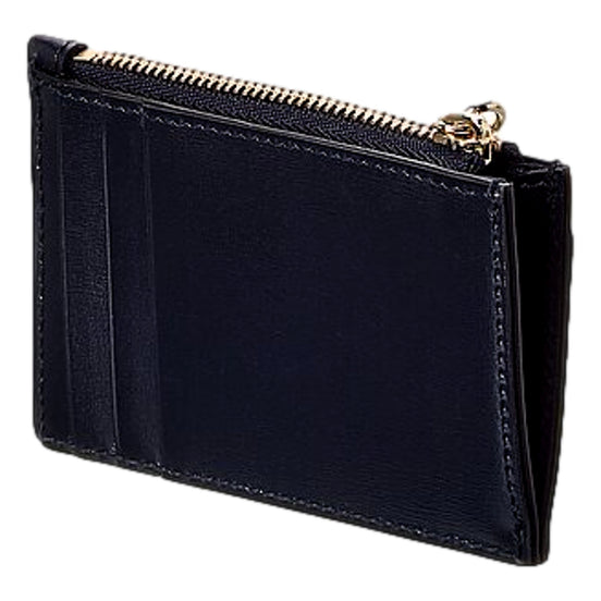 Gucci Luce GG Canvas Leather Blue Coin Purse Zip Wallet