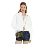Gucci GG Marmont Olive Green Terry Chain Crossbody Bag -available at Queen Bee of Beverly Hills. 