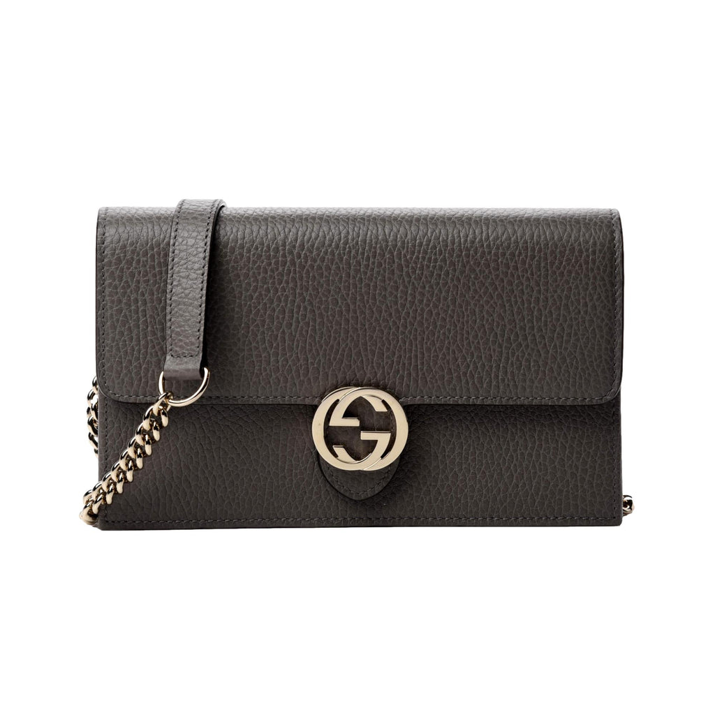 Gucci Marmont Gray Dollar Calfskin Leather Interlocking G Bag – Queen Bee  of Beverly Hills