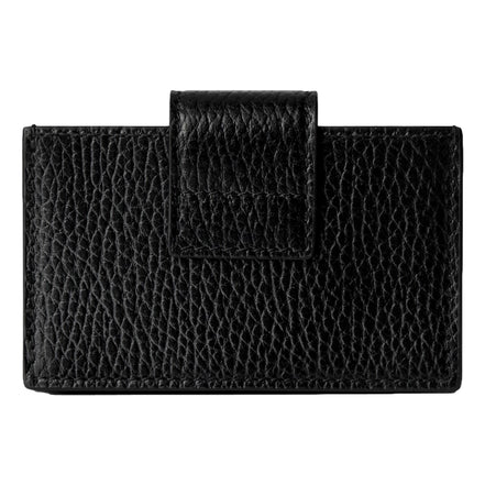 Gucci GG Marmont Leather Card Case Wallet with Gold Double G Snap Closure