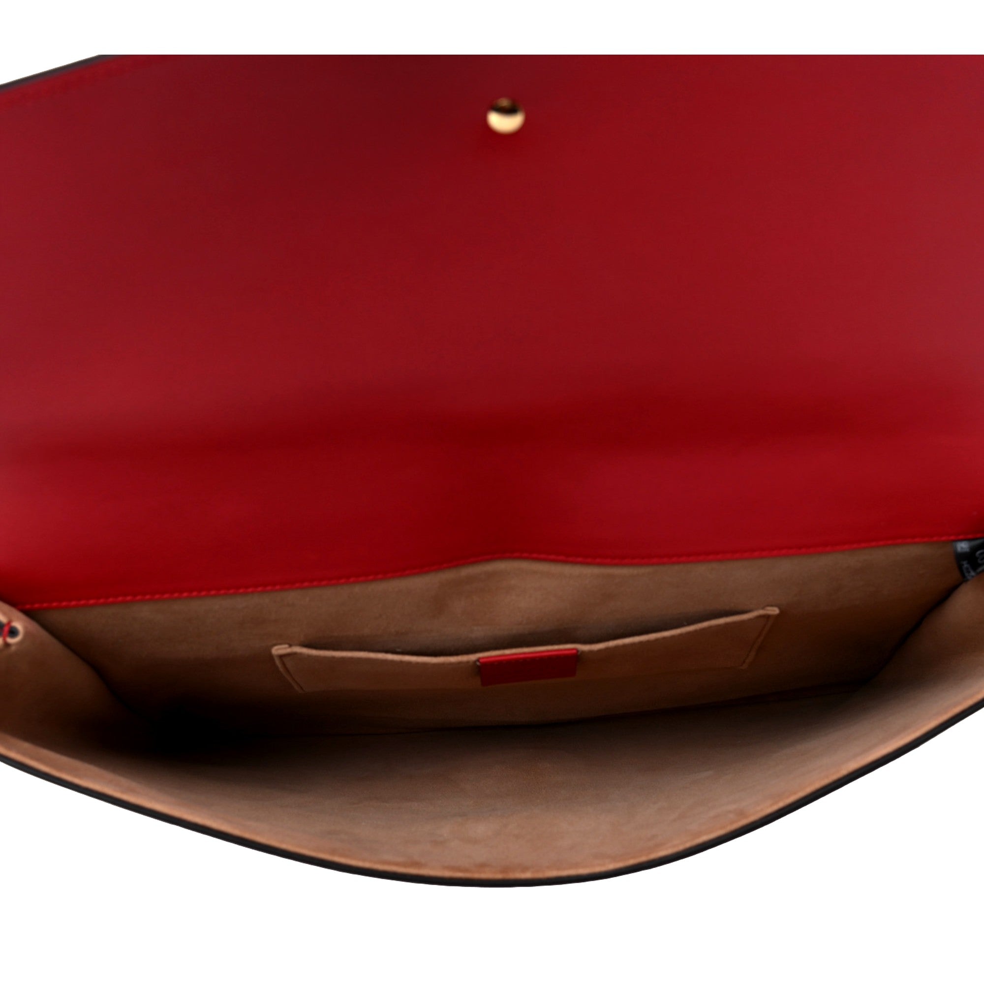 Gucci Maxi Sylvie Red Clutch available at Queen Bee of Beverly Hills