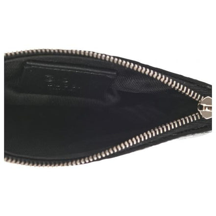 Gucci Micro GG Black Leather Key Case available at Queen Bee of Beverly Hills