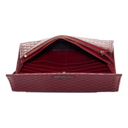 Gucci Microguccissma 'GG' Burgundy Red Womens Wallet Crossbody Handbag available at Queen Bee of Beverly Hills
