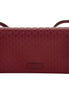 Gucci Microguccissma 'GG' Burgundy Red Womens Wallet Crossbody Handbag available at Queen Bee of Beverly Hills
