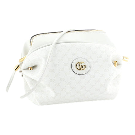 Gucci Mini GG Candy White Crossbody Bag available at Queen Bee of Beverly Hills